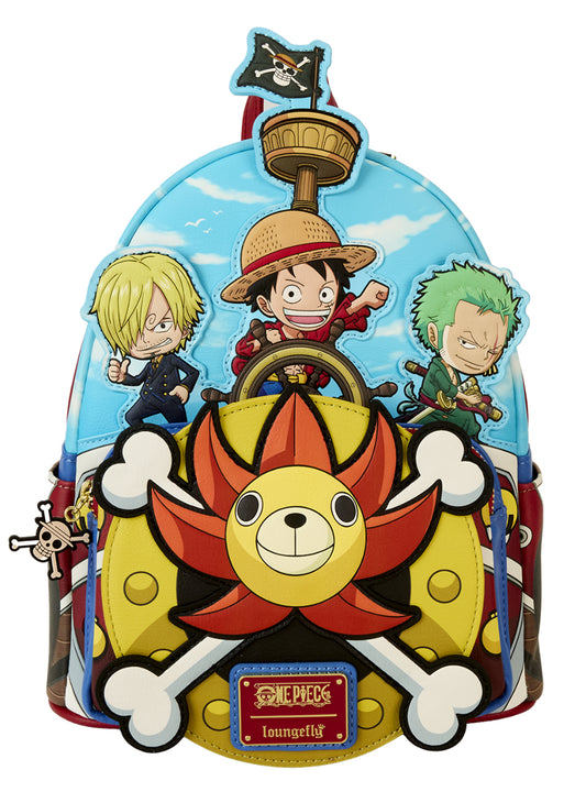 One Piece Thousand Sunny Ship Mini Backpack