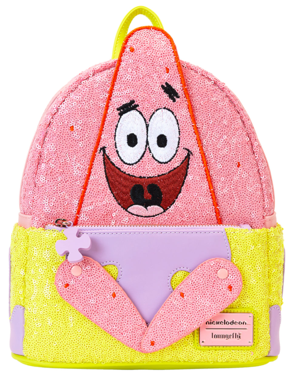 Limited Edition SpongeBob SquarePants Patrick Star Sequin Cosplay Mini Backpack