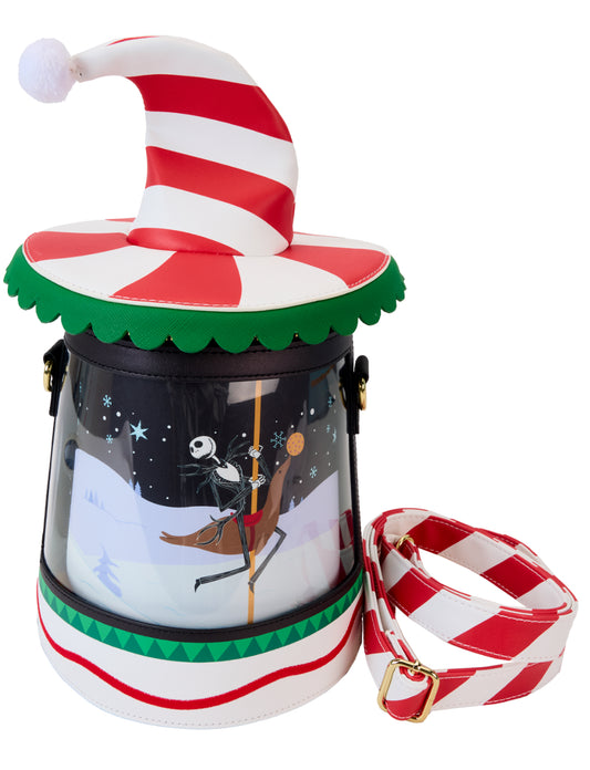 The Nightmare Before Christmas Town Carousel Spinning Figural Crossbody Bag