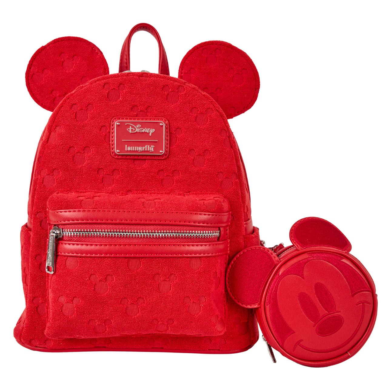 Mickey Mouse All-Over Print Terry Cloth Mini Backpack