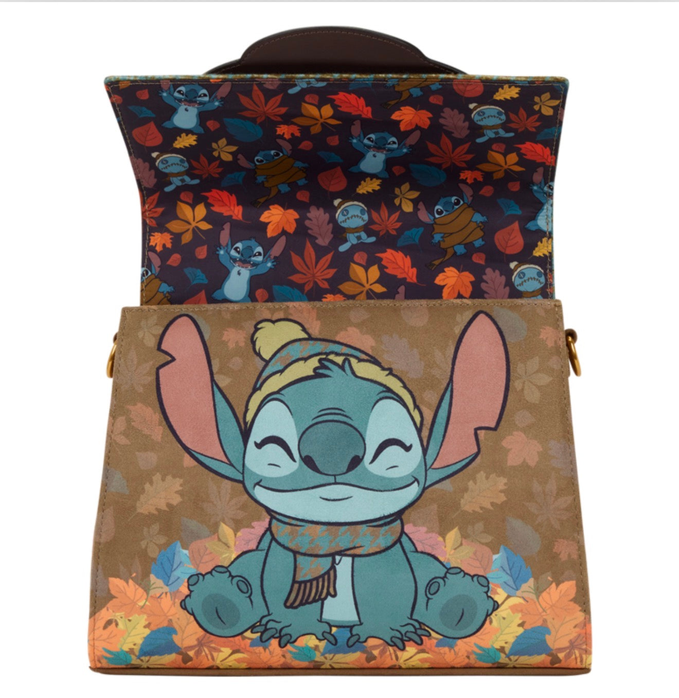 Lilo & Stitch Exclusive Autumn Leaves Crossbody Bag