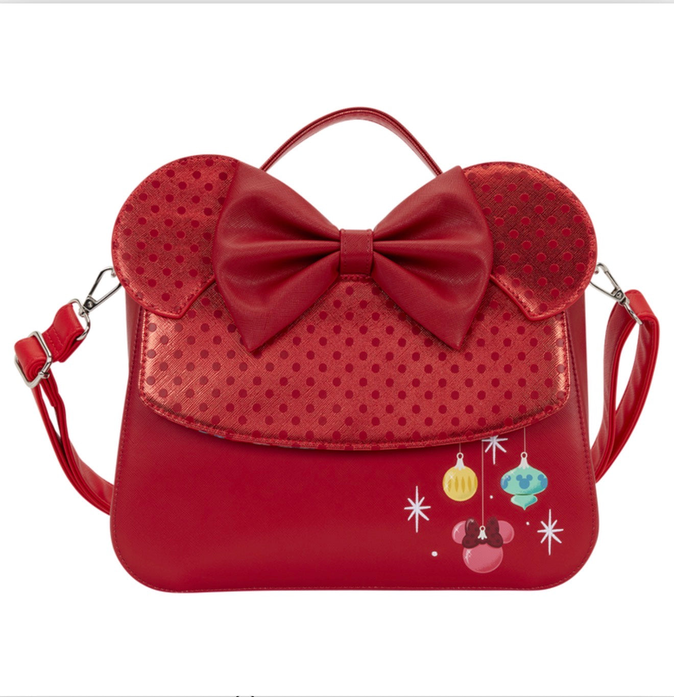 Minnie Mouse Exclusive Holiday Ornaments Crossbody Bag
