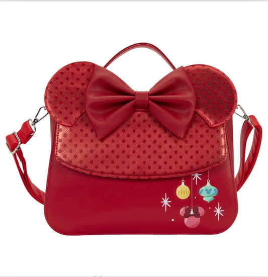 Minnie Mouse Exclusive Holiday Ornaments Crossbody Bag