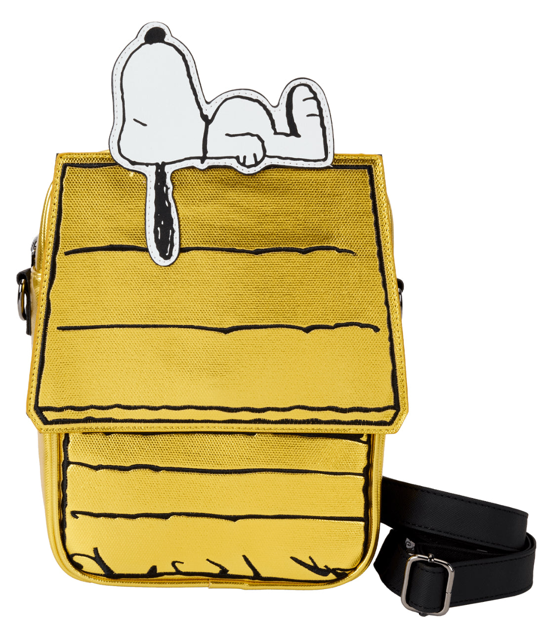 Peanuts 75th anniversary Snoopy Doghouse Crossbody Bag