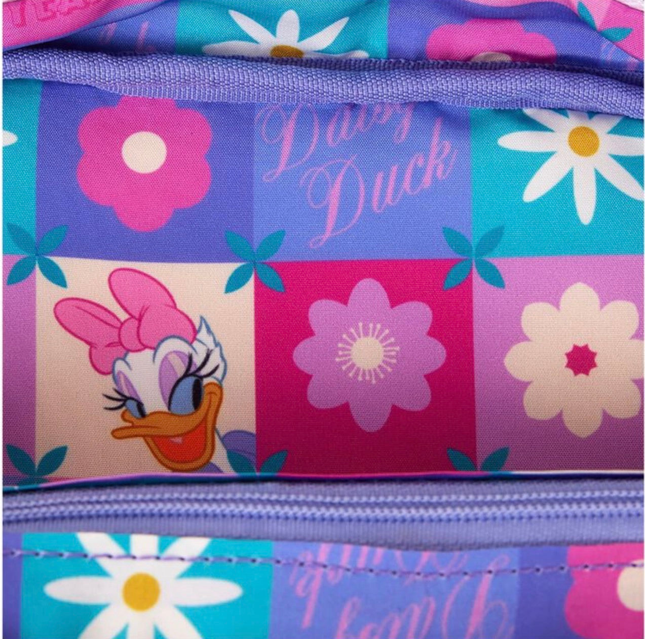 Daisy Duck 85th Anniversary Mini Tote Crossbody Bag