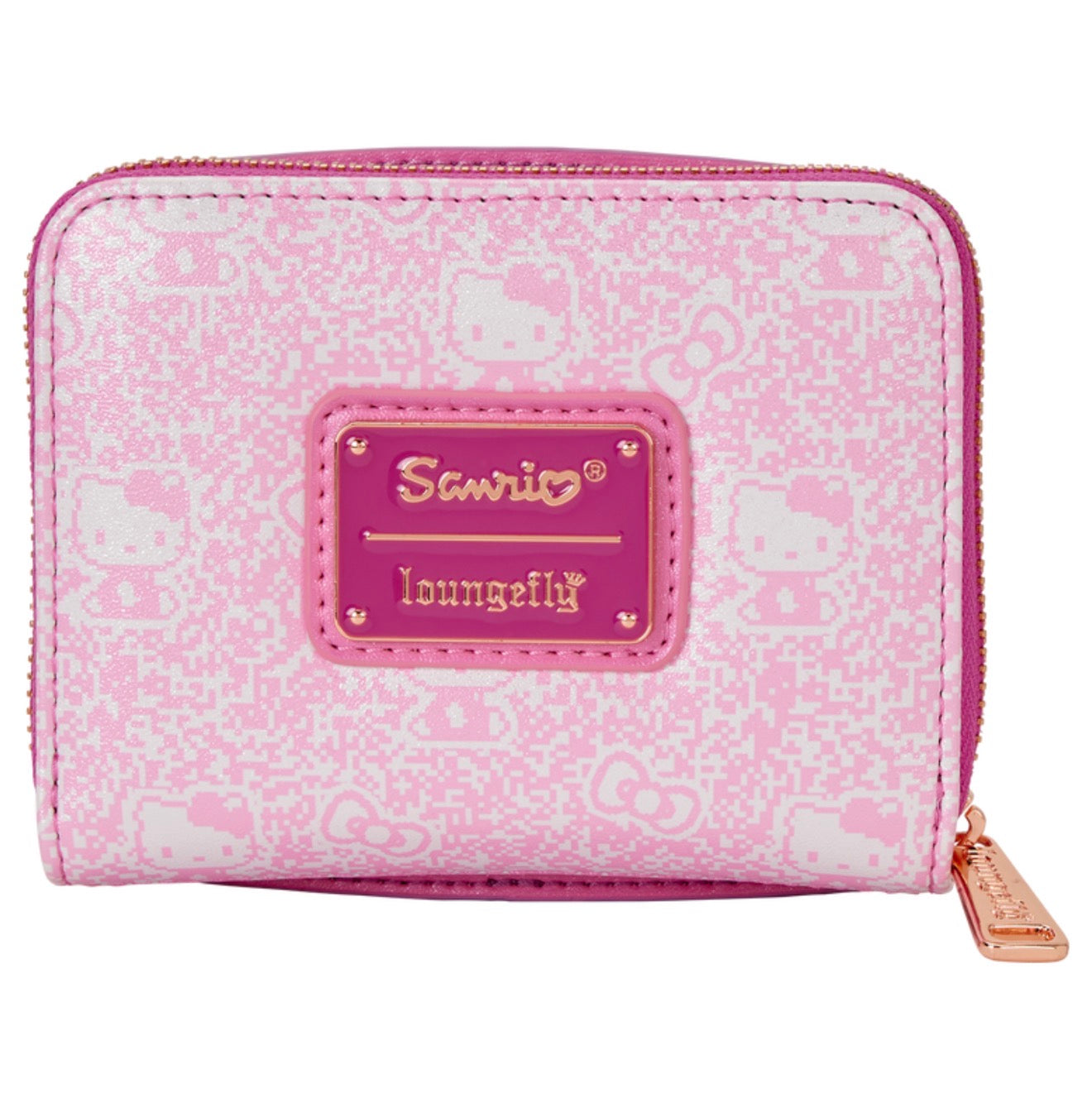 Sanrio Exclusive Hello Kitty Vintage TV Lenticular Zip Around Wallet