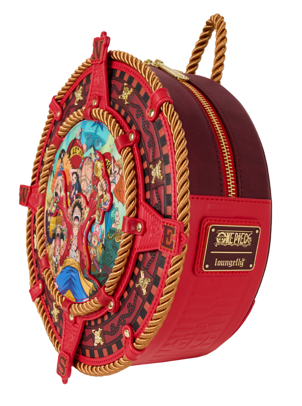 One Piece Compass Figural Mini Backpack
