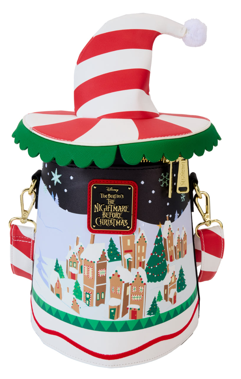 The Nightmare Before Christmas Town Carousel Spinning Figural Crossbody Bag