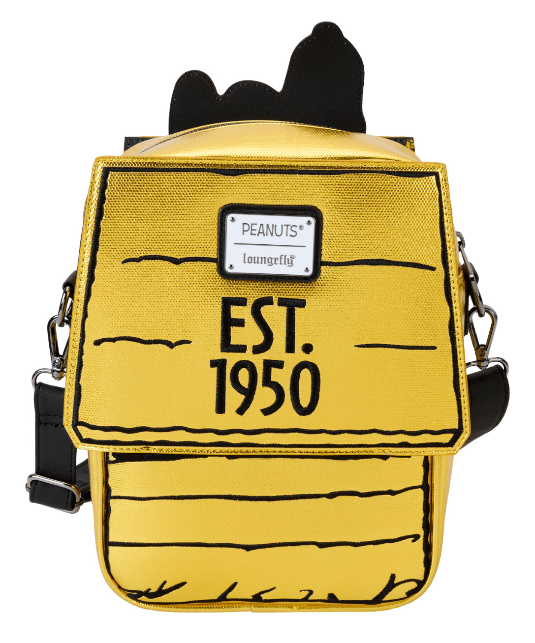Peanuts 75th anniversary Snoopy Doghouse Crossbody Bag